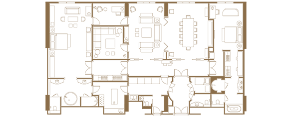 imperial suite floor plan