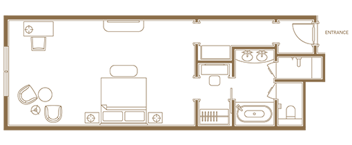 PVM Premier Versace King floor plan